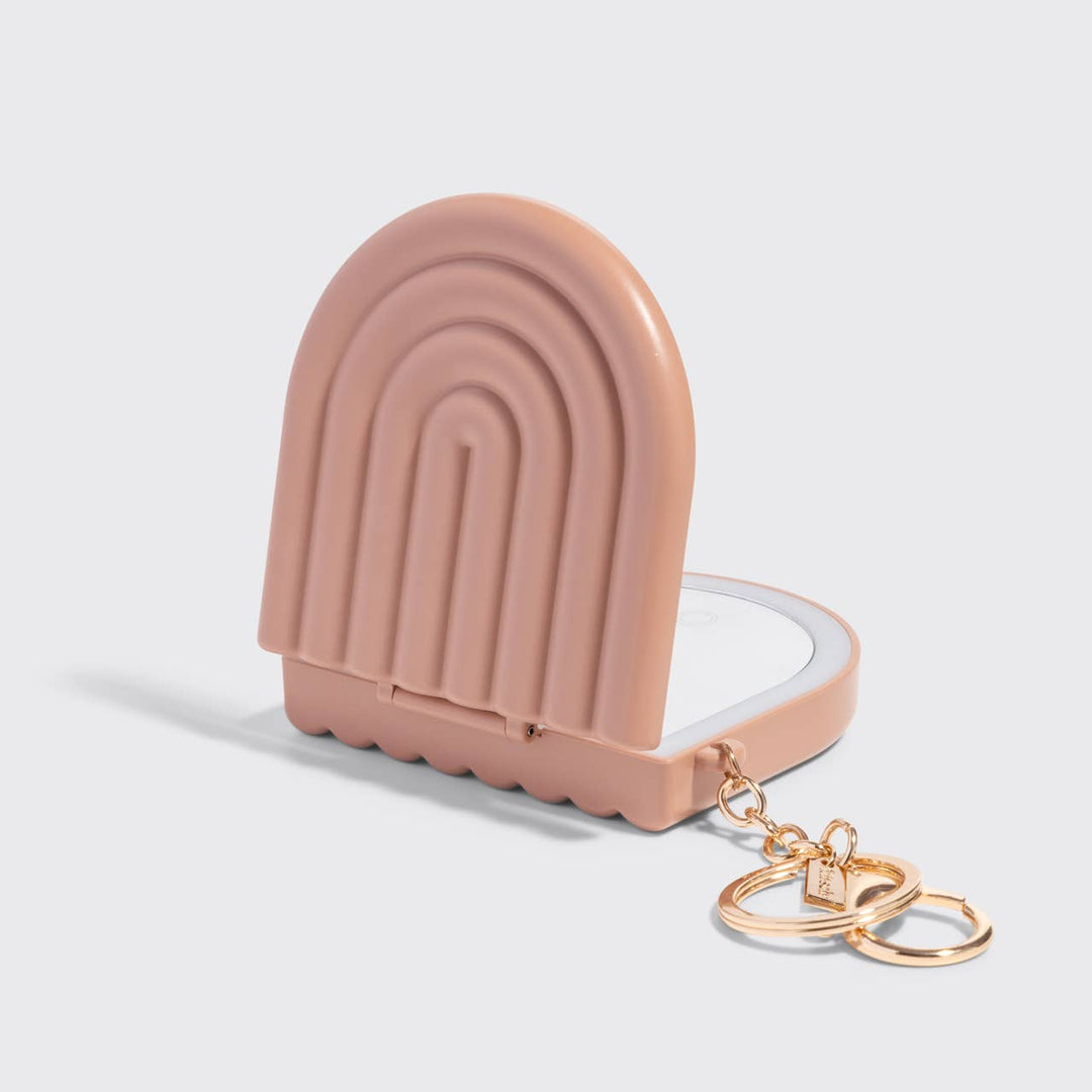 KITSCH - Terracotta Compact Mirror Keychain