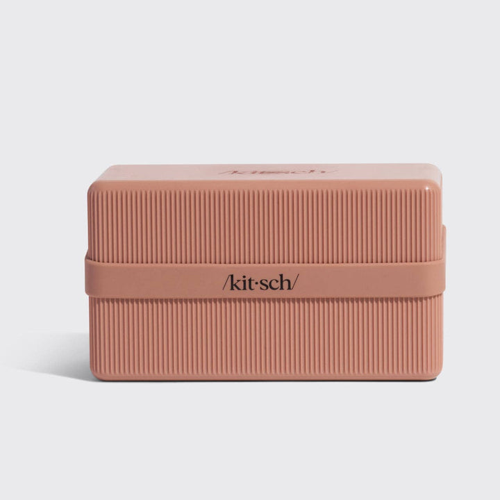 KITSCH - 4-Compartment Travel Case - Terracotta