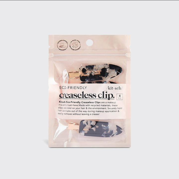 Creaseless Clips - Black Terrazzo